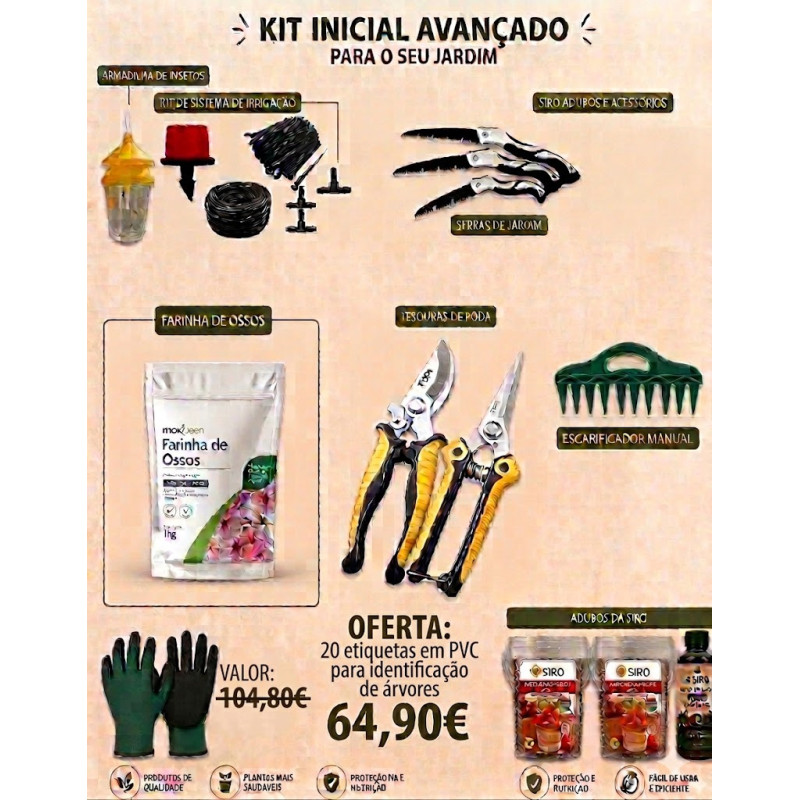 Kit inicial Açançado